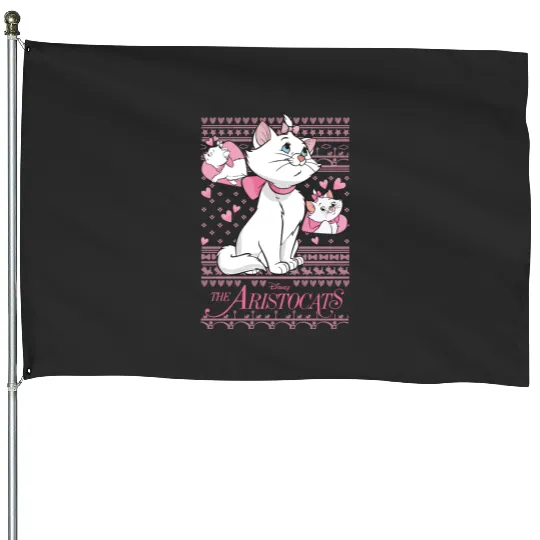 Disney Marie Aristocats  House Flags, Marie Cat House Flags