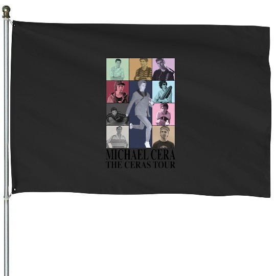 Michael Cera Eras Tour House Flags