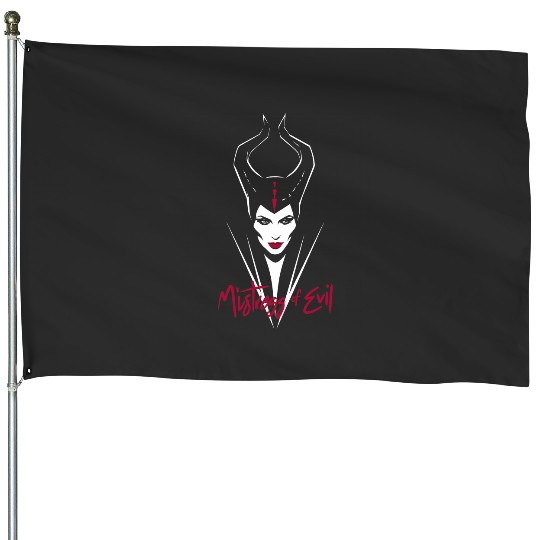 Disney Maleficent Mistresss Of Evil Dark Portrait House Flags
