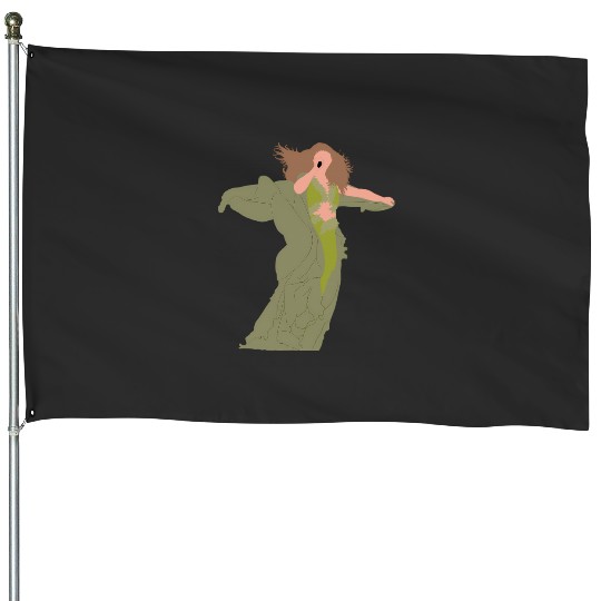 Discover Green Folklore Dress Eras Tour Spin 1370 House Flags