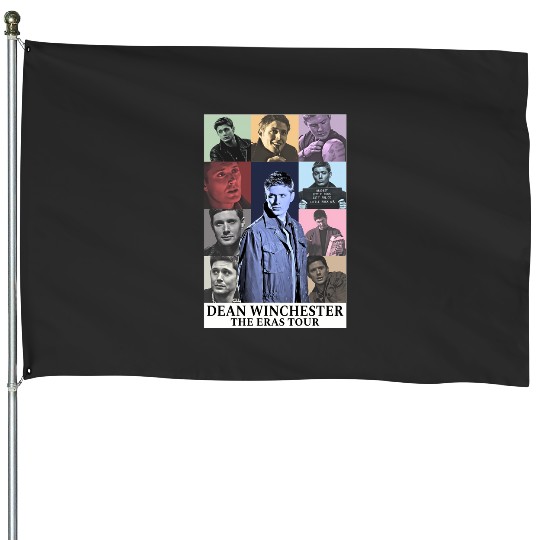 Dean Winchester Eras Tour 950 House Flags