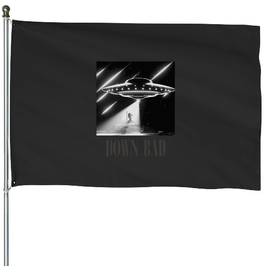 Discover Down Bad Ttpd The Eras Tour taylor swiftt Inspired Tribute 1109 House Flags