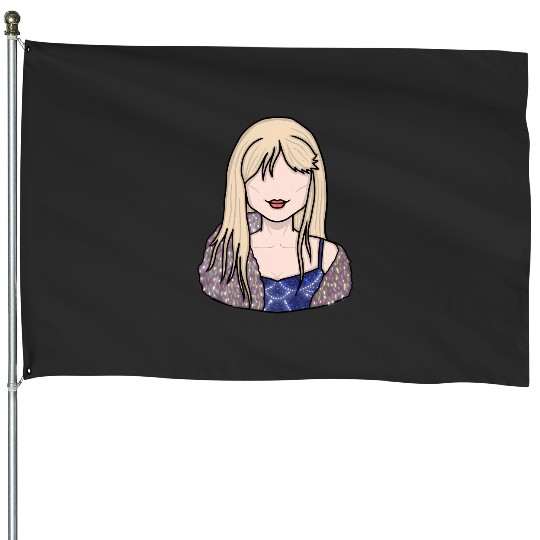 Midnight Taylorr Swift Eras Tour Karma 2064 House Flags