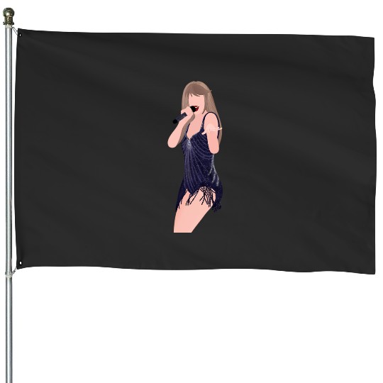 Discover The Eras Tour Blue Shimmer Outfit 2409 House Flags