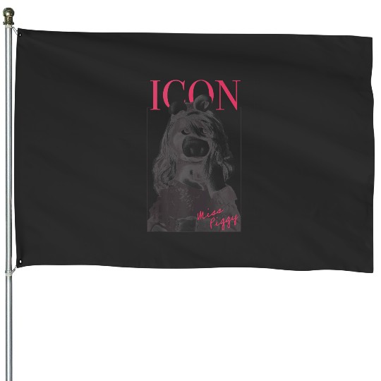Disney The Muppets Miss Piggy Icon Magazine House Flags