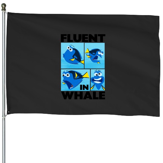 Disney Pixars Finding Dory Fluent in Whale Dory Box UPSs House Flags