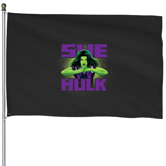 marvels Studios SheHulk is Ready for Anything Disney+ House Flags