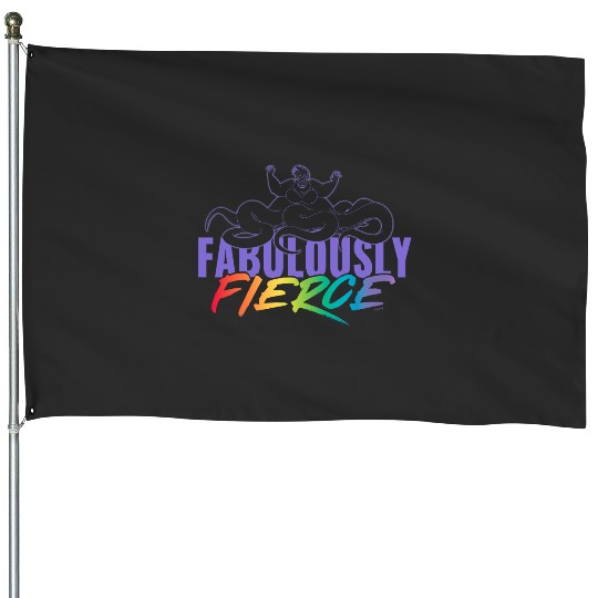 Disney Villains Ursula Fabulously Fierce Pride House Flags