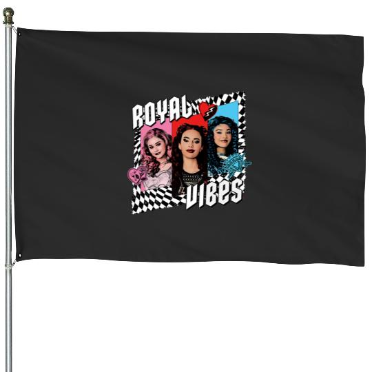 Disney Descendants 4 The Rise of Red Trio Royal Vibes House Flags