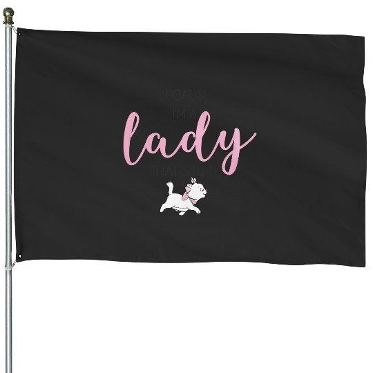 Disney The Aristocats Marie Because Im A Lady House Flags