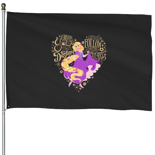 Disney Princess Rapunzel Follow Your Heart House Flags