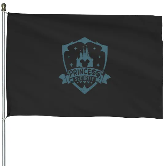 Princess Security House Flags, Disney Dad Security House Flags, Boyfriend Gift, Disney Dad House Flags