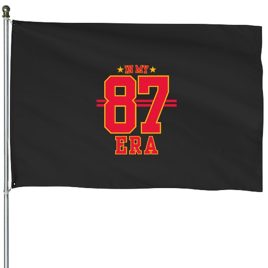 87 Era  Taylorr Swift And Travis Kelce House Flags