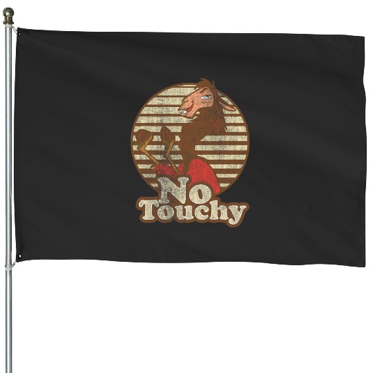 Disney Emperor's New Groove Kuzco Llama No Touchy Short Sleeve House Flags