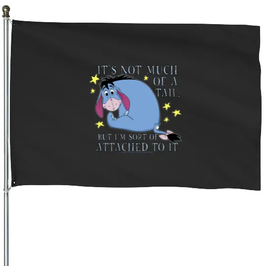 Disney Winnie The Pooh Eeyore Not Much Of A Tail V2 House Flags