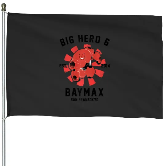 Disney Big Hero 6 Baymax Premium Premium House Flags
