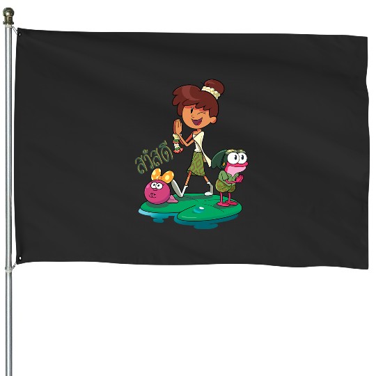 Disney Channel Amphibia Exclusive House Flags