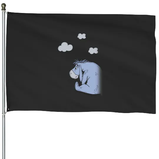 Disney Winnie The Pooh Eeyore In The Clouds House Flags