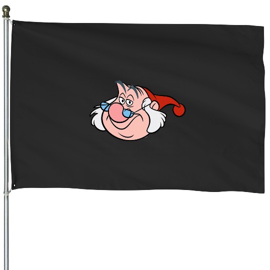 Disney Peter Pan Mr. Smee Pirate Big Face Costume House Flags