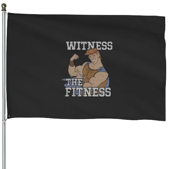 Disney Hercules Witness The Fitness Tank Top House Flags
