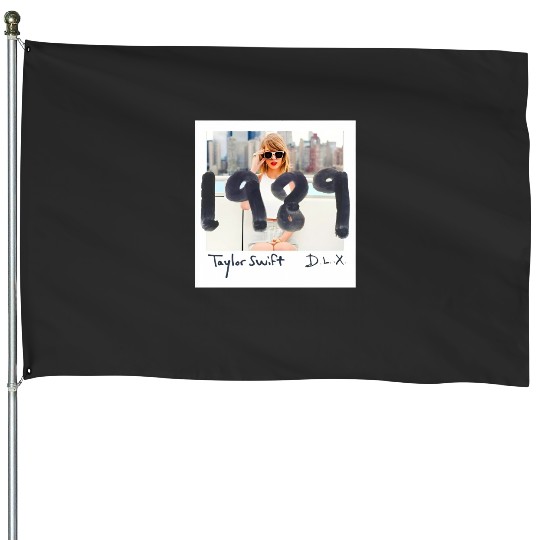 Discover Vintage T.S 1989 House Flags, Taylor 1989 House Flags