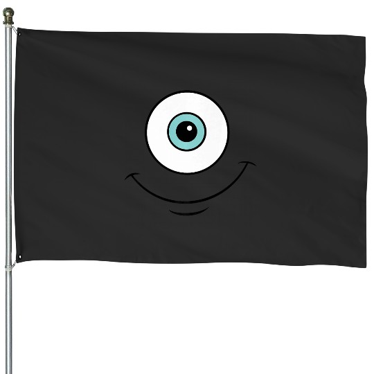 Disney Pixars Monsters Inc. Mike Eye Smile Premium Premium House Flags