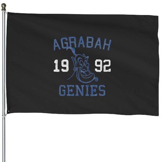 Disney Aladdin Genie Agrabah Genies 1992 Graphic House Flags