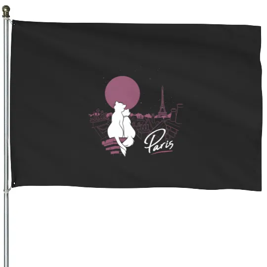 Disney The Aristocats Duchess Thomas In Paris House Flags