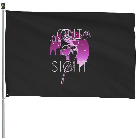 Disney Pixars Incredibles 2 Shy Violet Night Graphic House Flags