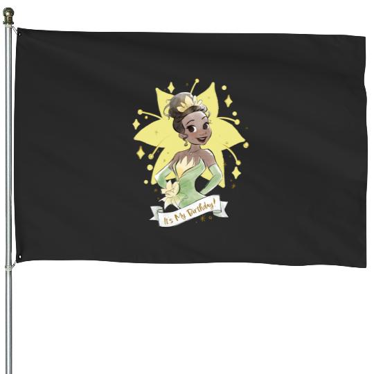 Disney Princess Tiana Its My Birthday House Flags