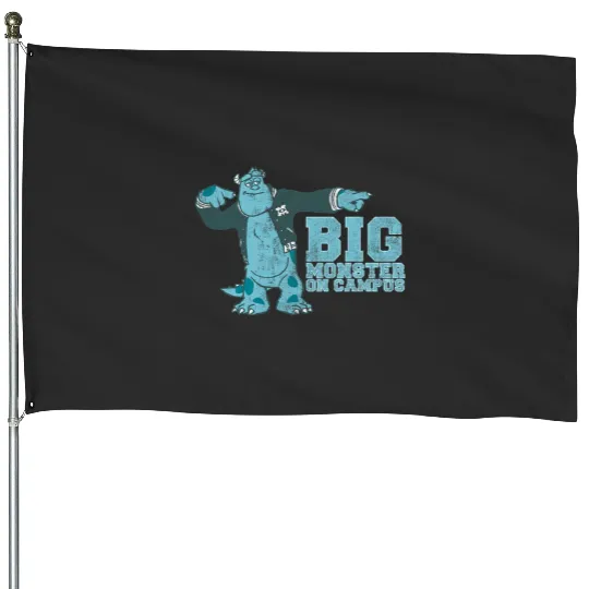 Disney Monsters University Sulley Graphic House Flags