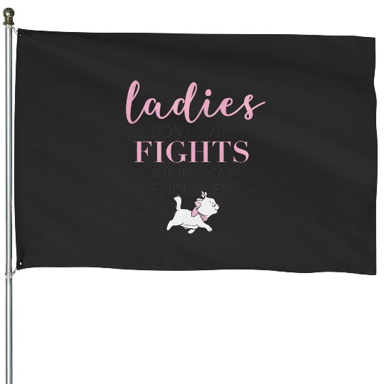 Disney The Aristocats Marie Ladies Dont Start Fights Tank Top House Flags