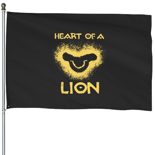 Disney The Lion King Heart Of A Lion Young Simba Logo Tank Top House Flags