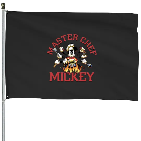 Disney Mickey And Friends Master Chef Mickey House Flags
