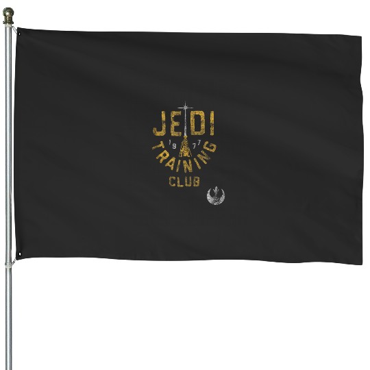 Stars Wars Jedi Training Club Distressed Rebels Disney+ Tank Top House Flags
