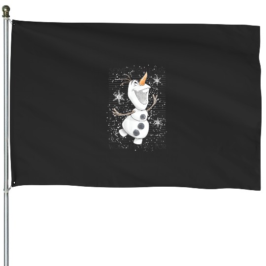 Disney Frozens Olaf Some People Are Worth Melting For T-Shirt House Flags
