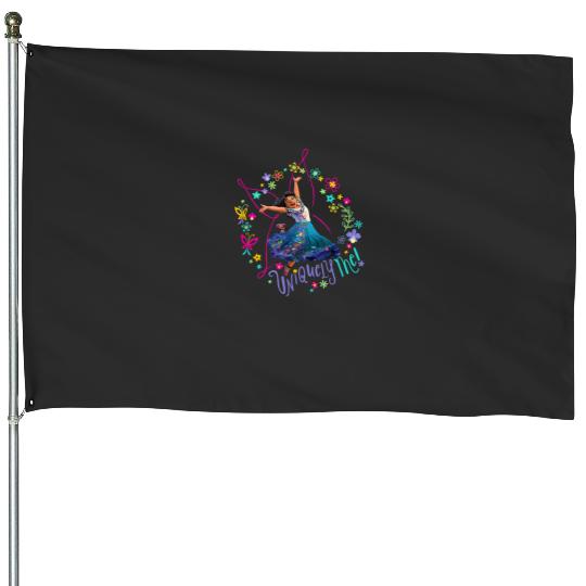 Disney Encanto Mirabel Uniquely Me Pink Butterfly Long Sleeve T-Shirt House Flags