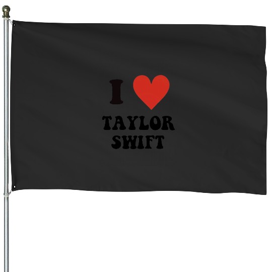 I love tayl0r swift Active House Flags