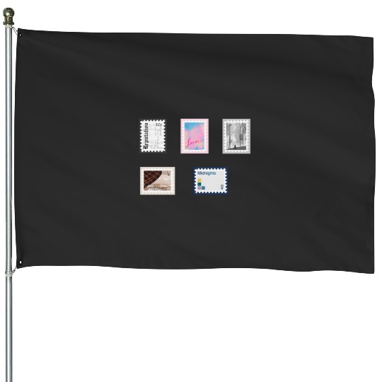 Tayl0r Swift Postage Stamp Set 2 House Flags
