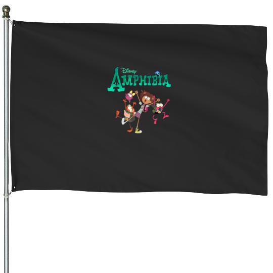 Disney Channel Amphibia T-Shirt House Flags