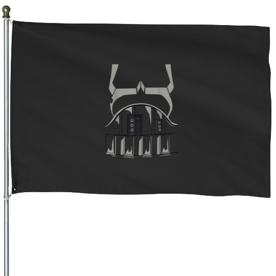 Stormtrooper Costume Halloween Disney+ T-Shirticker House Flags