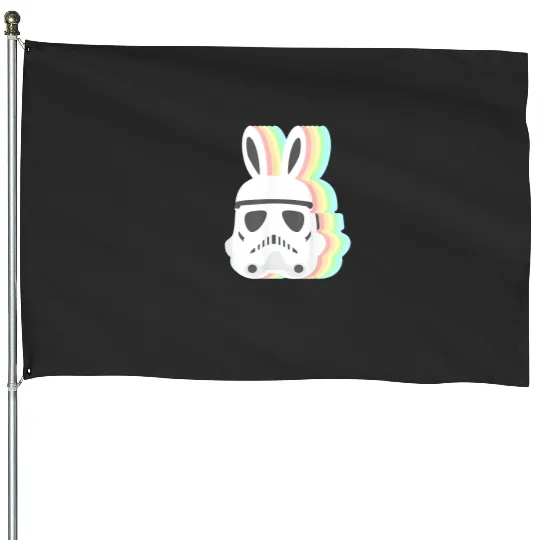 Easter Stormtrooper Pastel Bunny Ears Disney+ T-Shirt House Flags