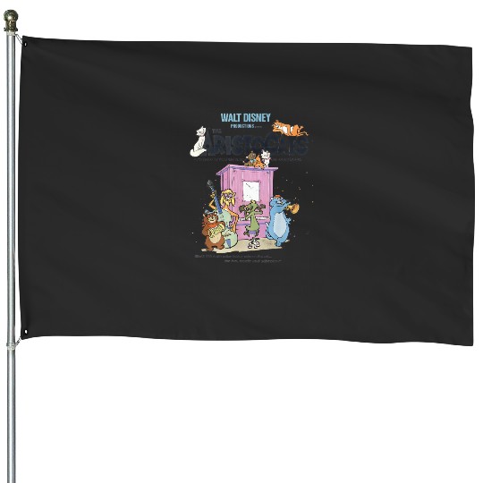 Disney The Aristocats Cats Playing Piano T-Shirt House Flags