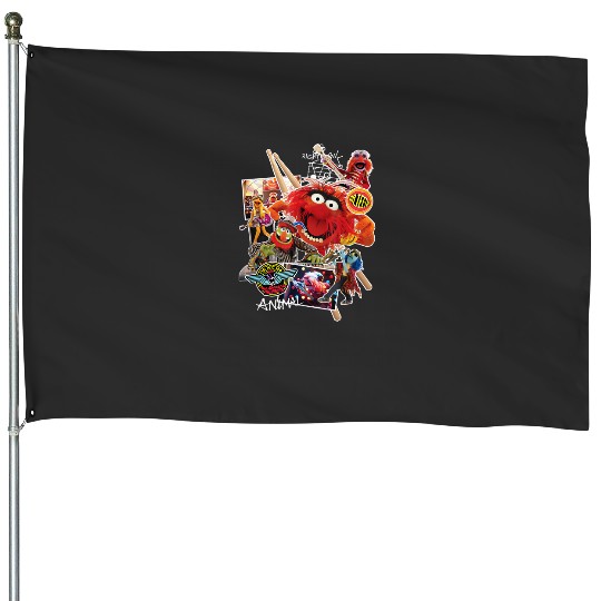 Disney Muppets Animal Dr. Teeth and the Electric Mayhem T-Shirt House Flags