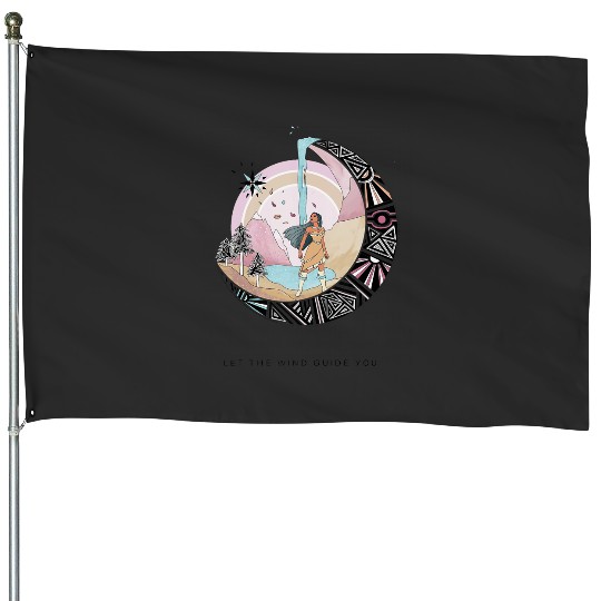 Disney Pocahontas Let The Wind Guide You House Flags