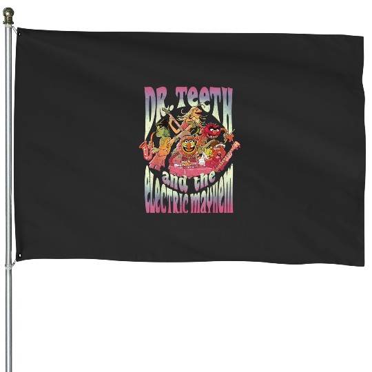 Disney The Muppets Dr. Teeth And The Electric Mayhem T-Shirt House Flags