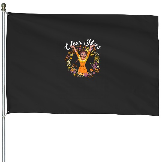 Disney Encanto Pepa Clear Skies Floral T-Shirt House Flags
