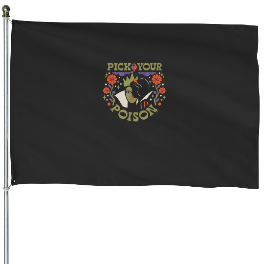 Disney Princess Snow White and Evil Queen Pick Your Poison T-Shirt House Flags