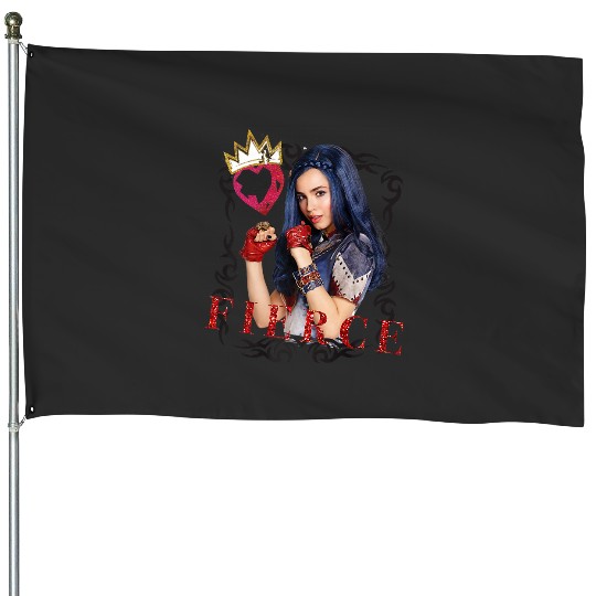 Disney Descendants Evie Fierce Girl Premium House Flags