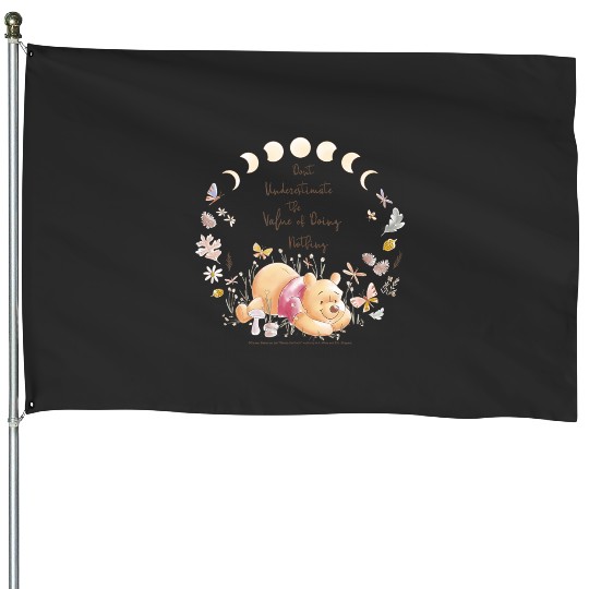 Disney Winnie The Pooh Inspirational Pooh Quote House Flags